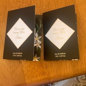 Kilian 2 samplesCan't Stop Loving You Eau de Parfum Sample - Black and Gold